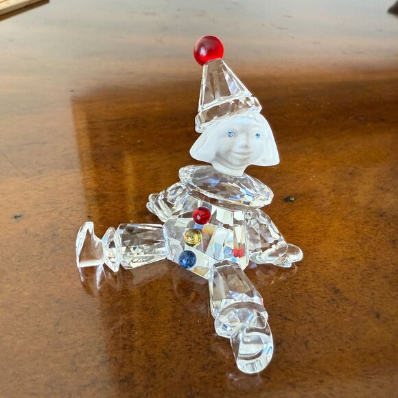 Swarovski Crystal Puppet Clown Figurine W/ COA & Box EUC - Picture 15 of 16